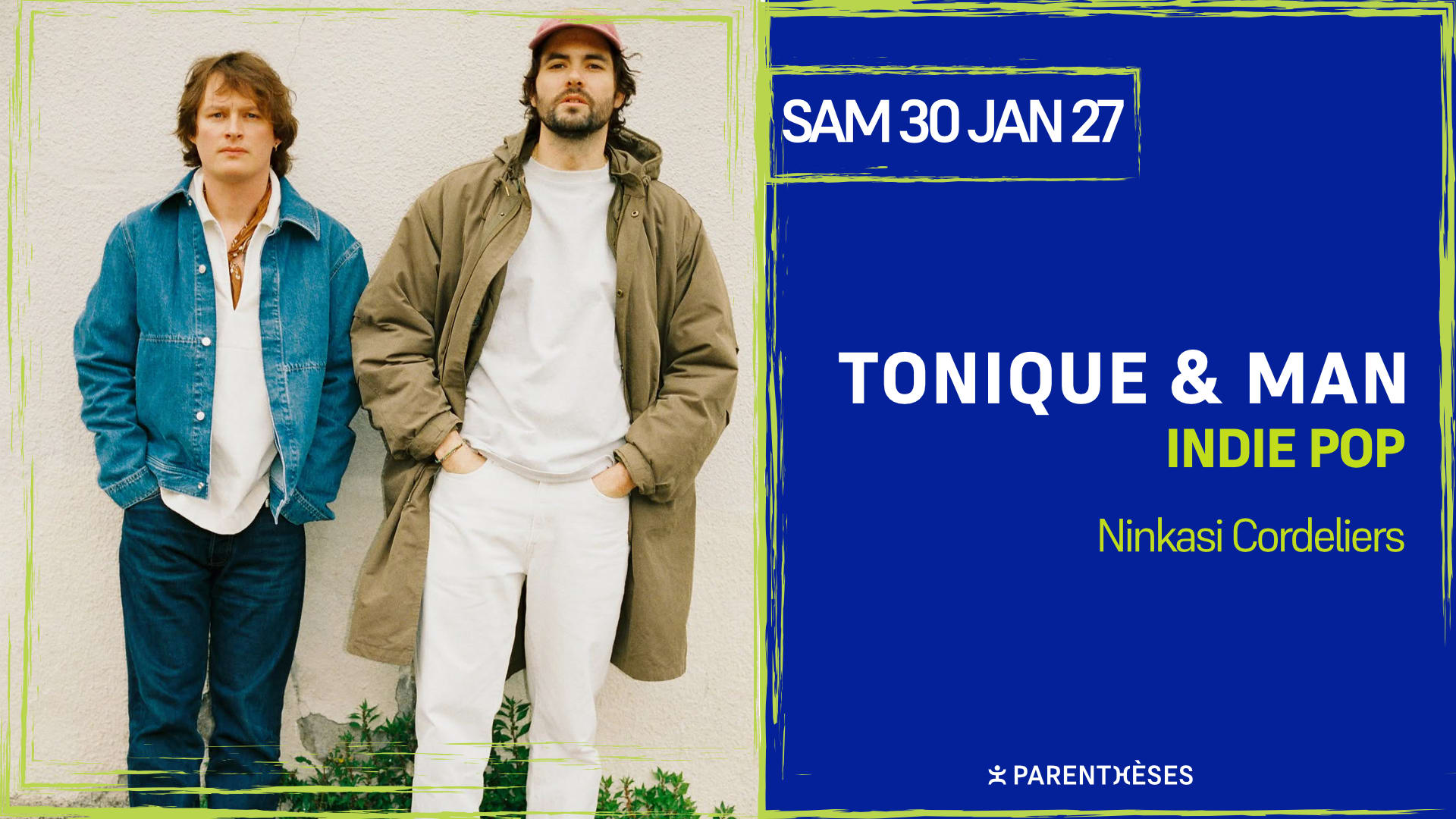 Tonique & Man En Live Cover