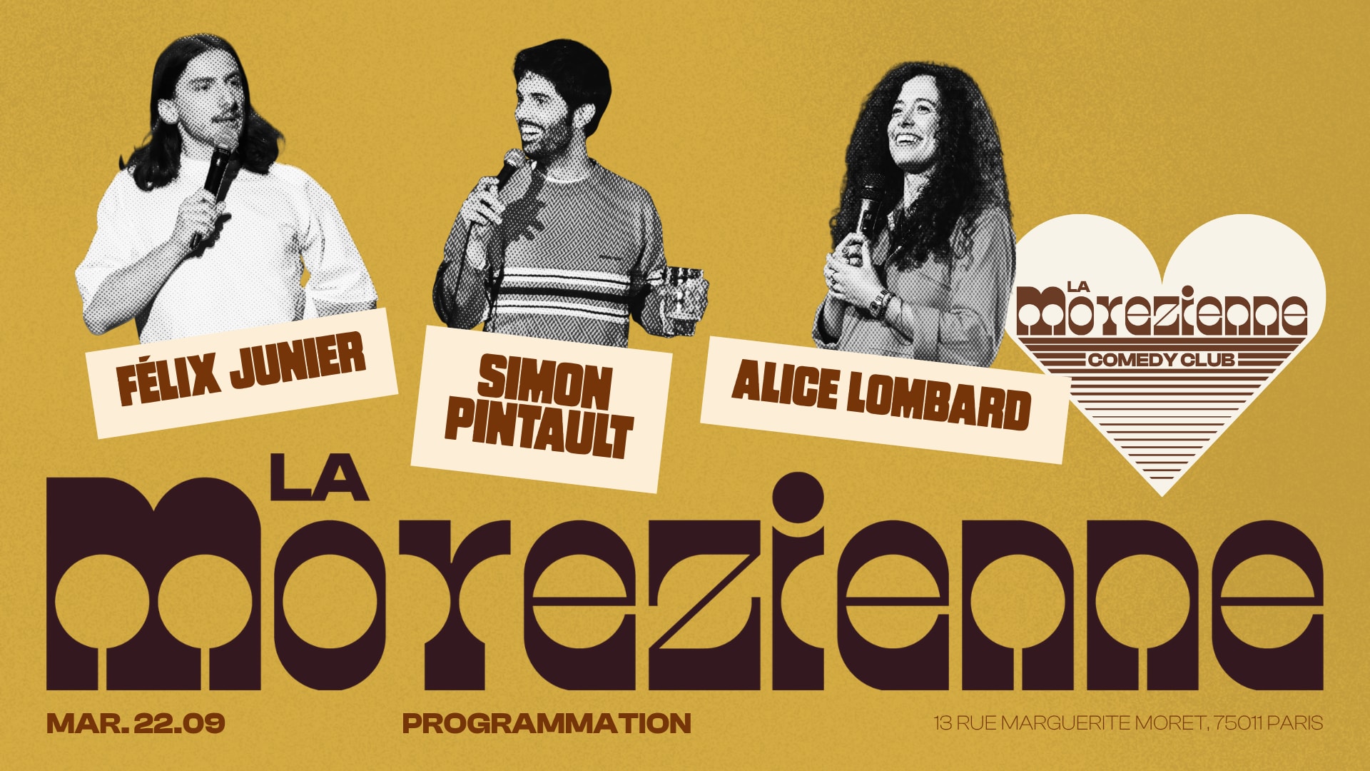 Félix Junier, Alice Lombard & Simon Pintault Cover