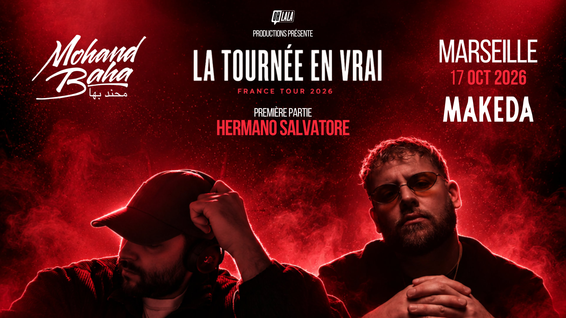 Mohand Baha + Hermano Salvatore - Marseille - Le Makeda Cover