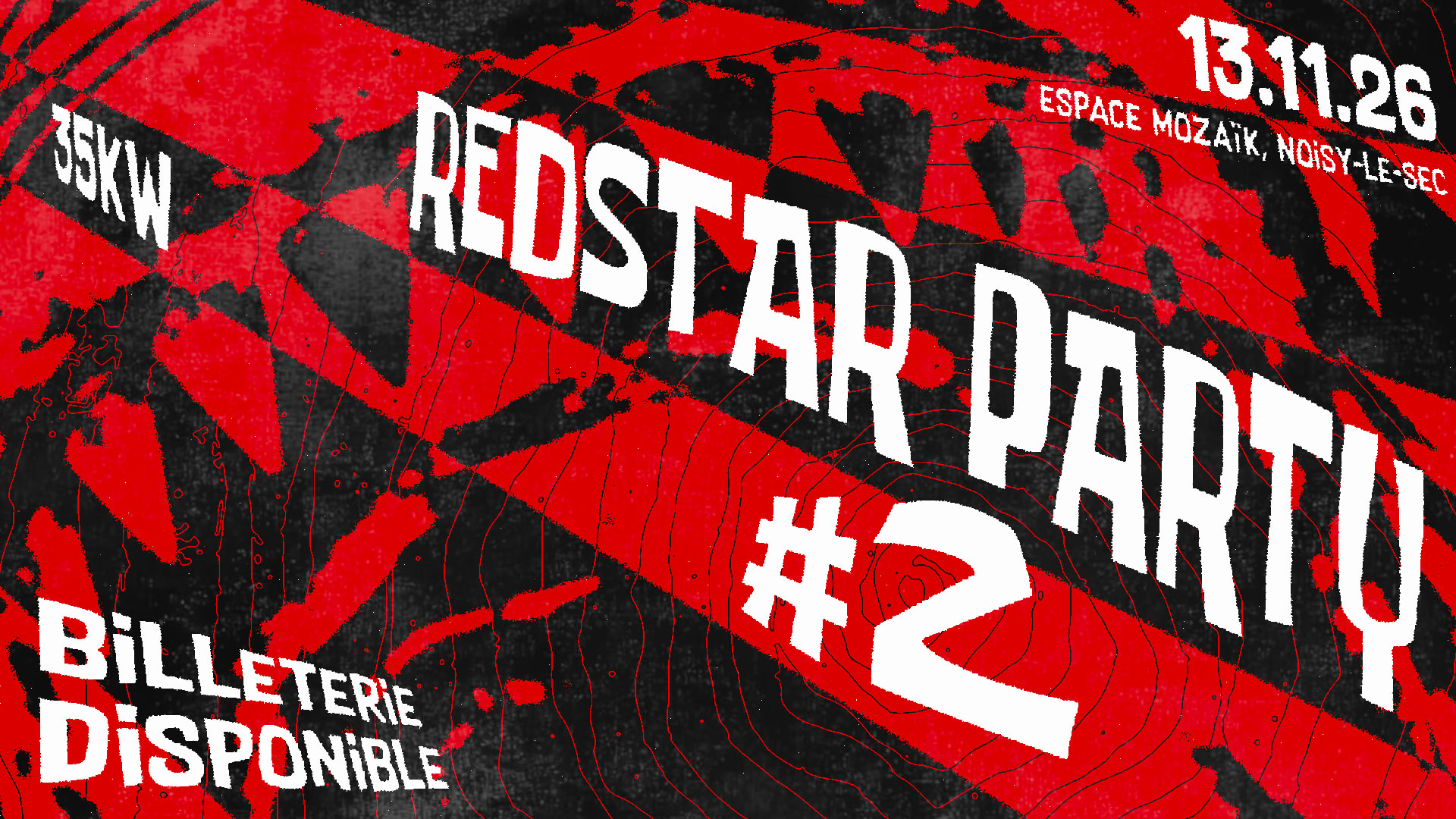 Redstar Party #2 -> 35kw - Tribe + Mentaltribe + Hc/Gabber Cover