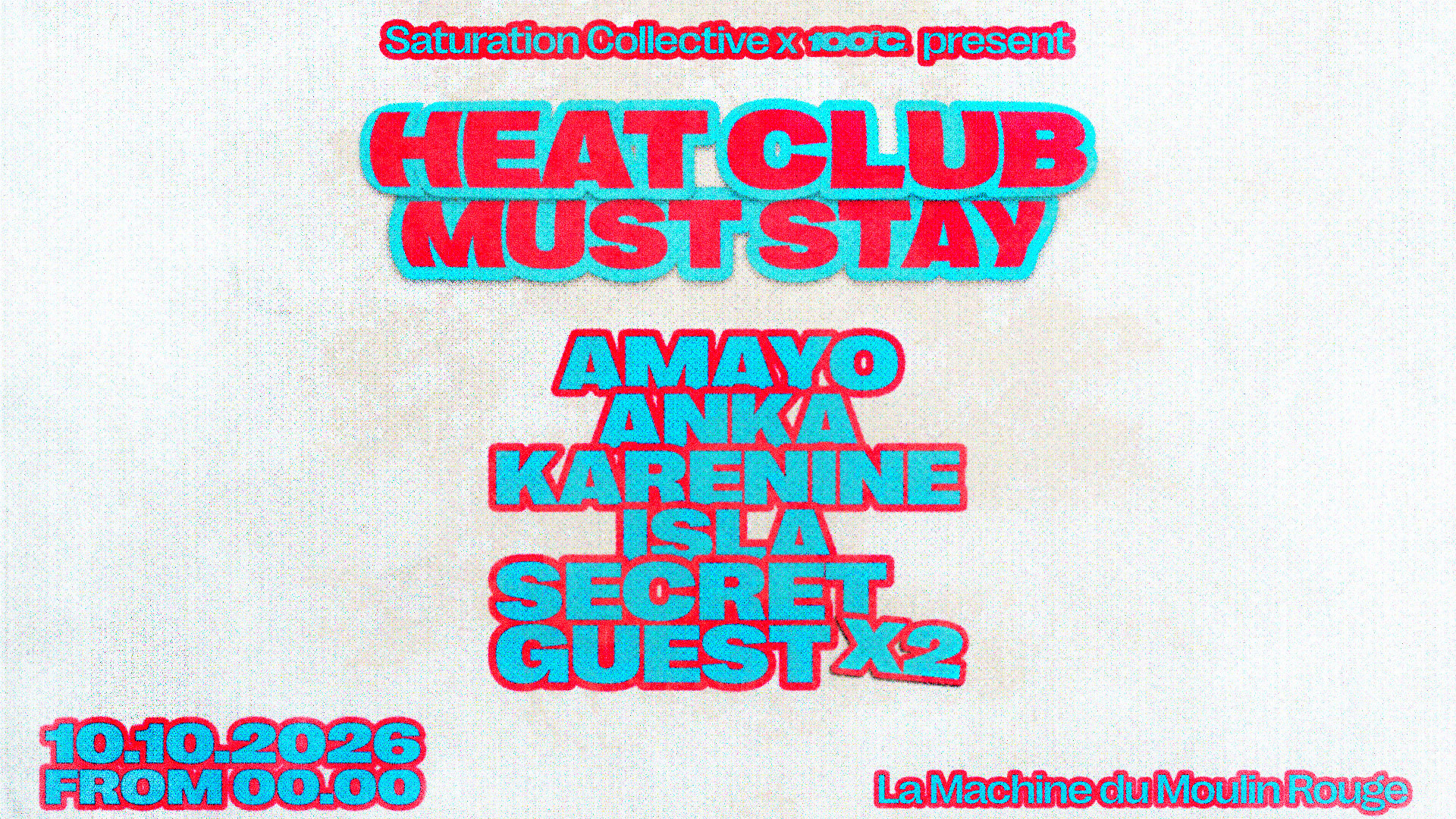 Heat Club By Saturation Collective & 100°C Cover
