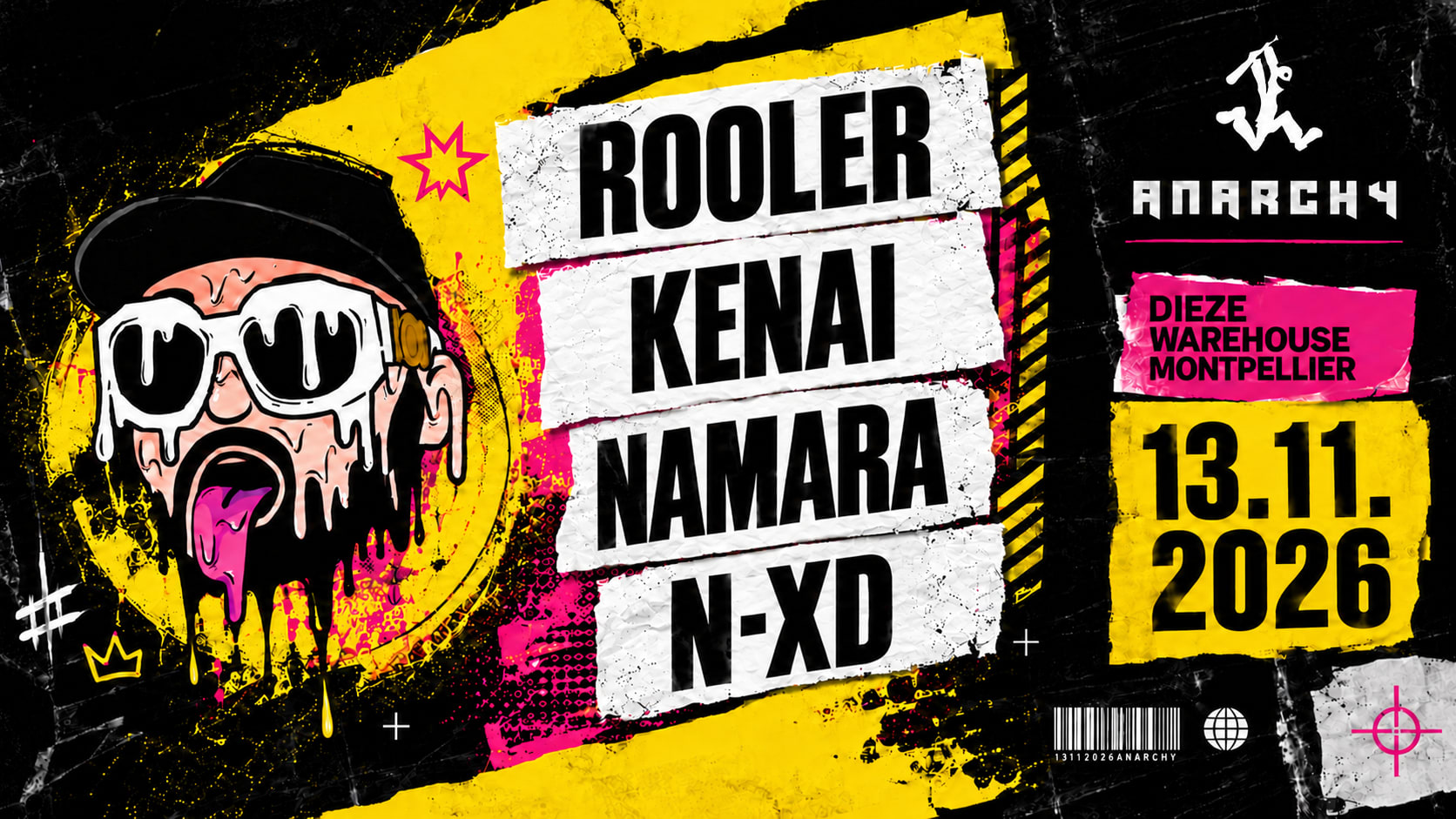 Anarchy : Rooler, Kenai, Namara, N-Xd Cover