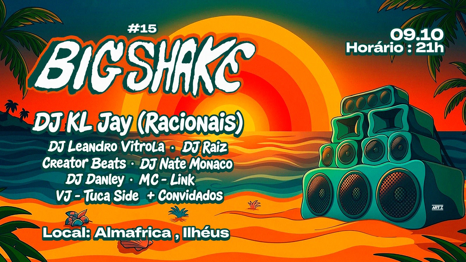 Big Shake #15 - (Ilhéus - Ba) Cover