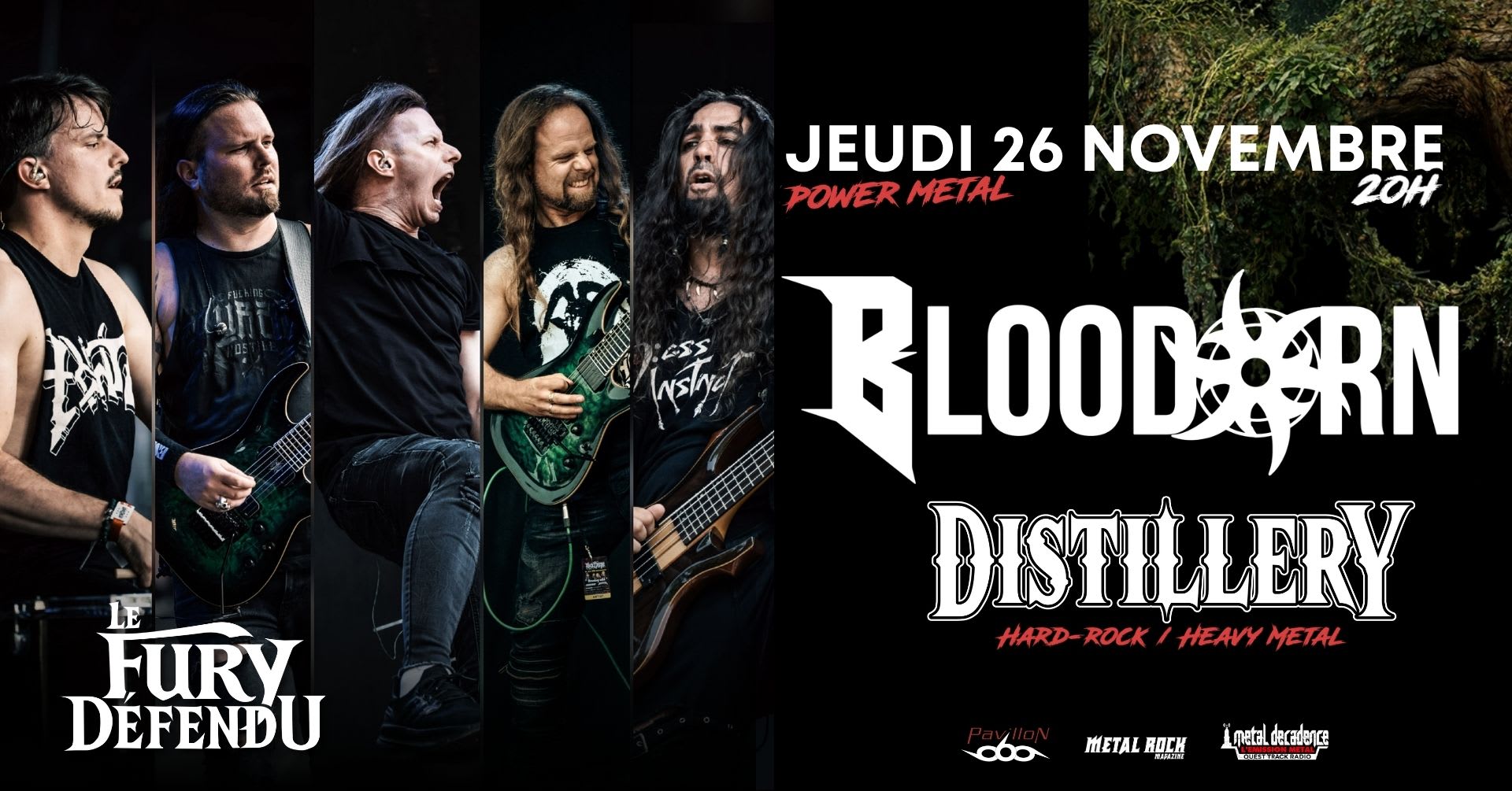Bloodorn /  Distillery // Le Fury Défendu Cover