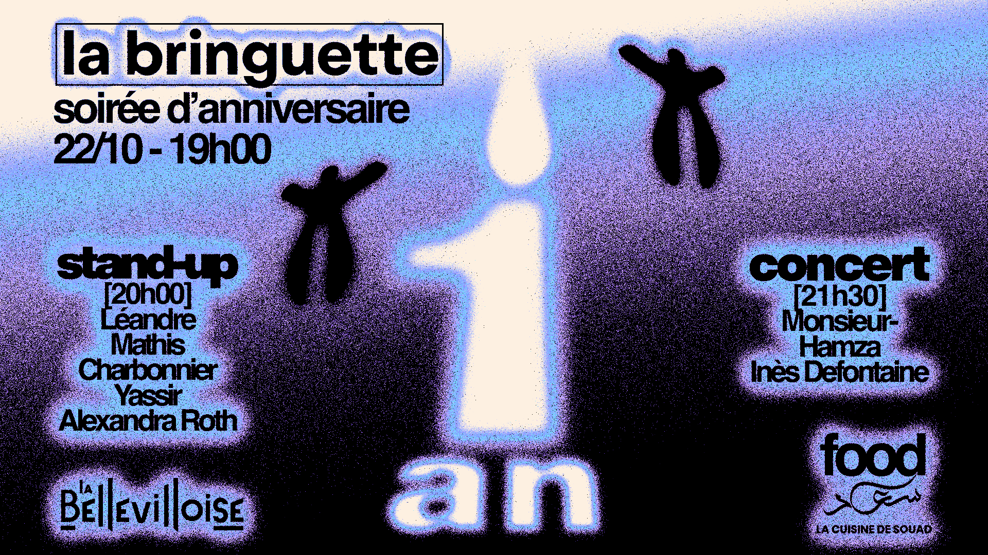 Anniversaire De La Bringuette | 22.10.26 Cover