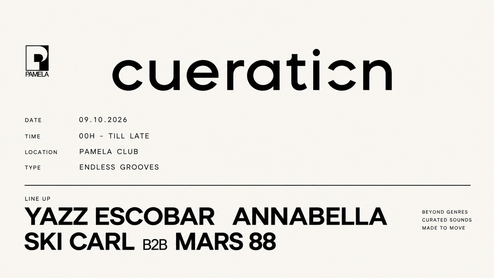Cue-Ration - Yazz Escobar, Annabella, Ski Carl, Mars88 Cover