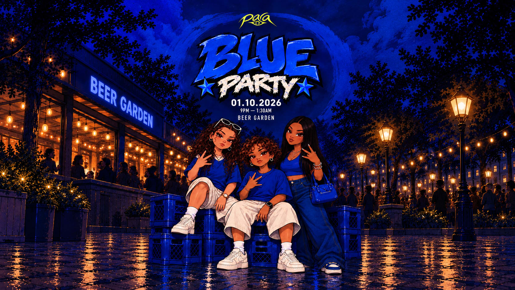Para Blue Édition Cover