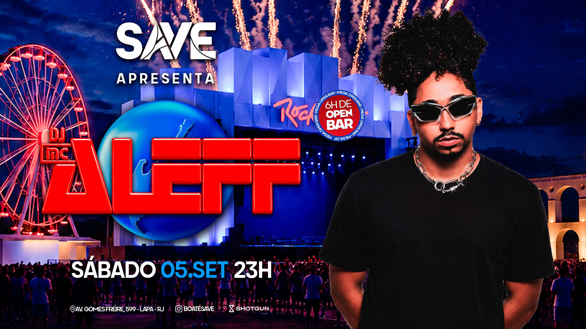 Save Com MC Aleff | Especial Rock In Rio | Openbar | 2pistas Cover