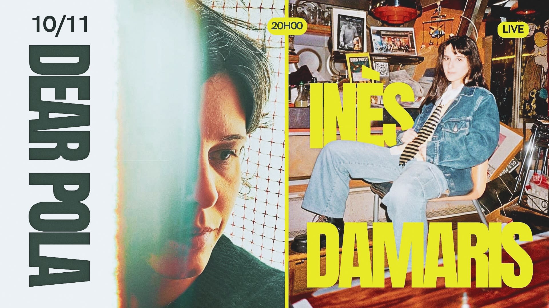 Dear Pola X Inès Damaris - Live Cover