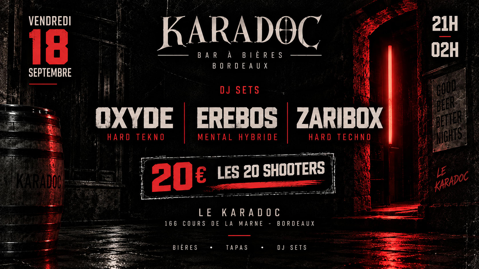 Vendredi Hard Techno By Karadoc Cover