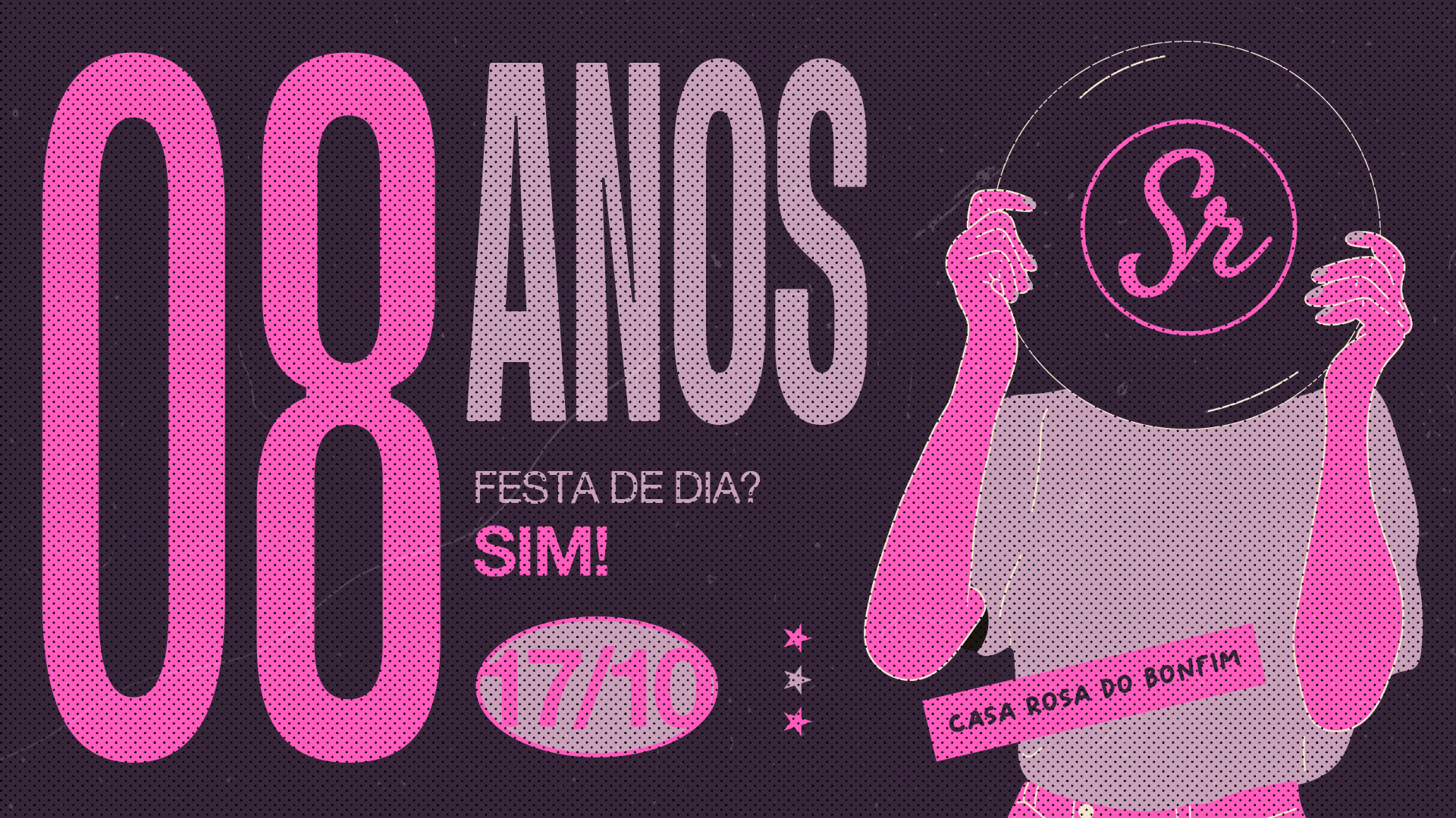 Sábado Rosa - 8 Anos! Cover
