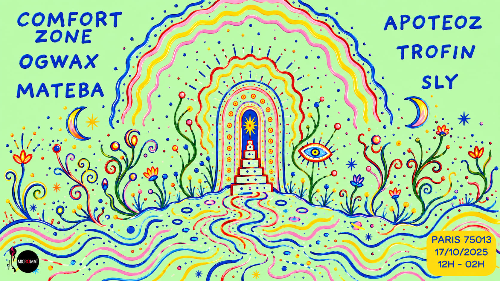 Micromat - All Day Long/ Apoteoz/Comfort Zone / Ogwax / Sly Cover