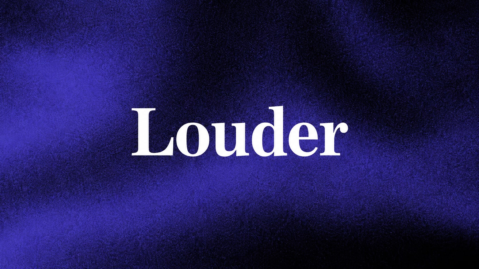 Louder Oppening Cover