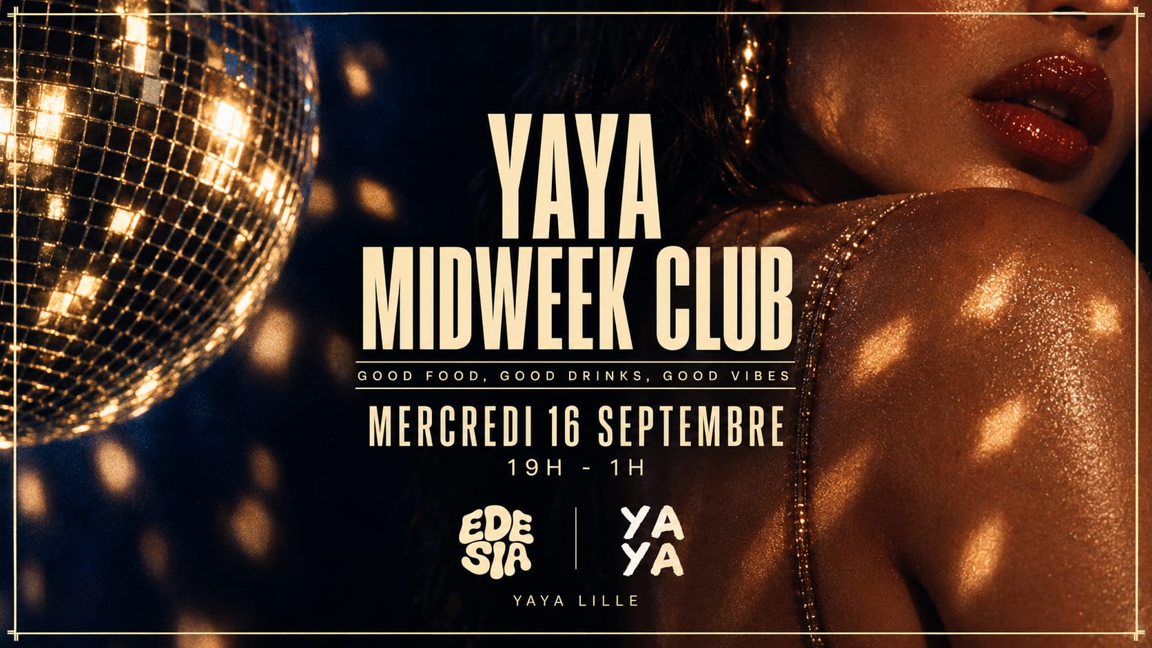 Yaya Midweek Club By Edesia I Mercredi 16 Septembre Cover