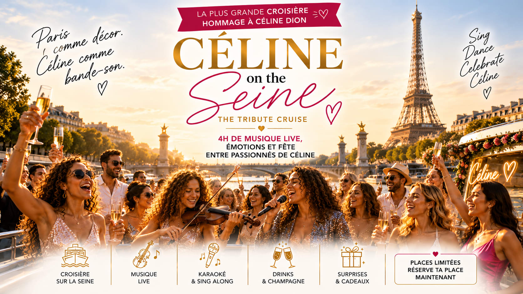 Celine On The Seine - Dimanche 20 Septembre Cover