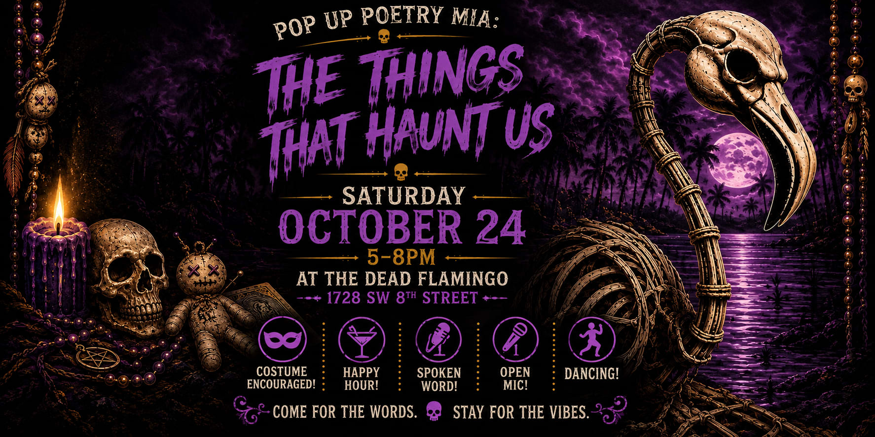 Pop Up Poetry Mia-The Things That Haunt Us Cover