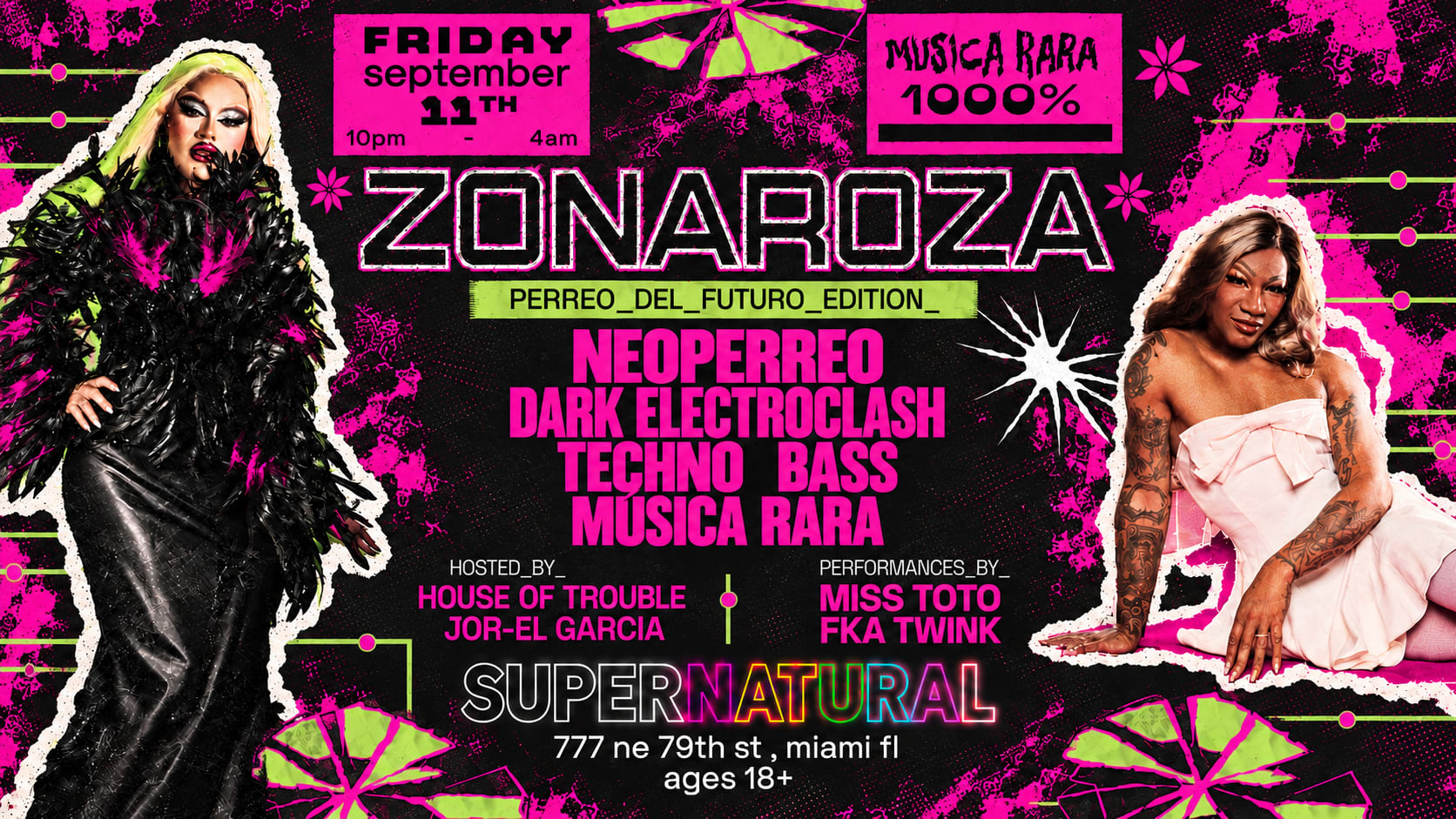 Zonaroza: Perreo Del Futuro Takeover Cover