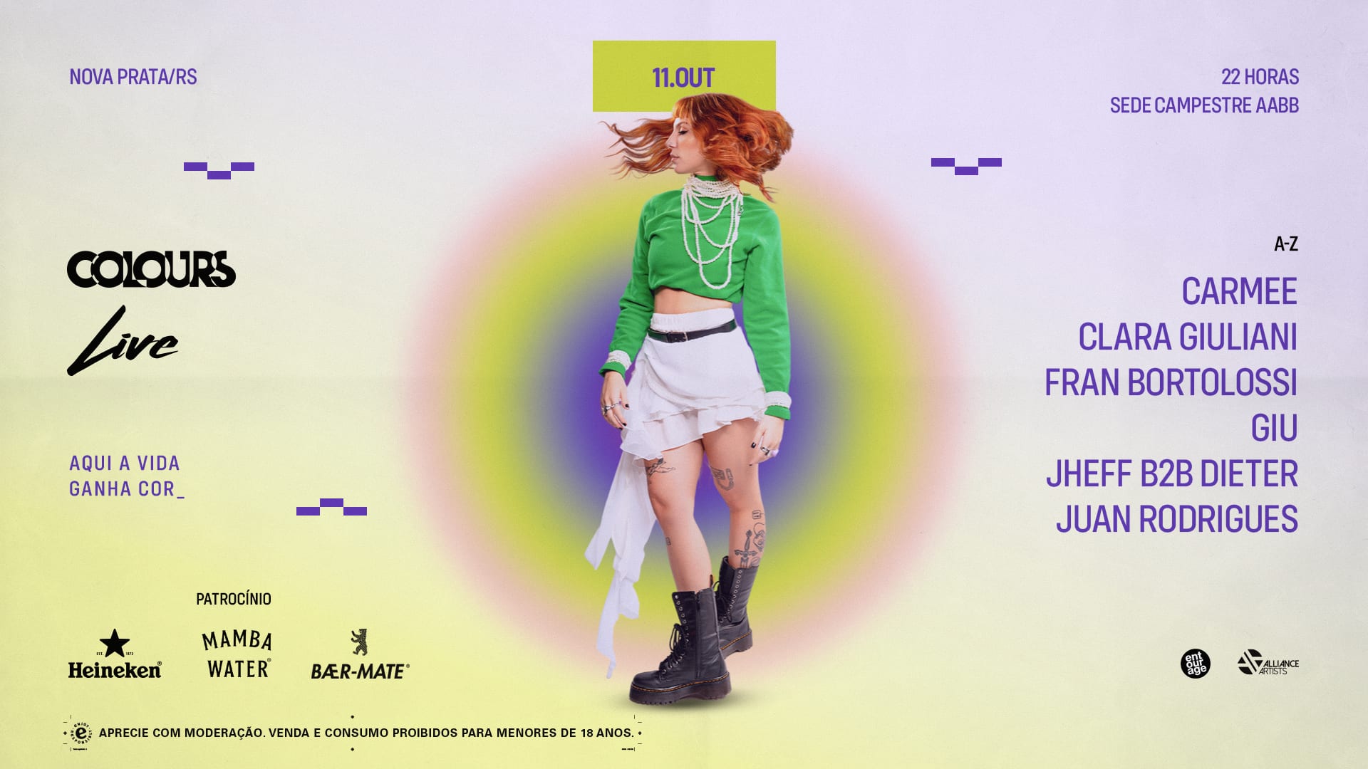 Colours & Live Advanced Apresentam Giu E Mais Cover