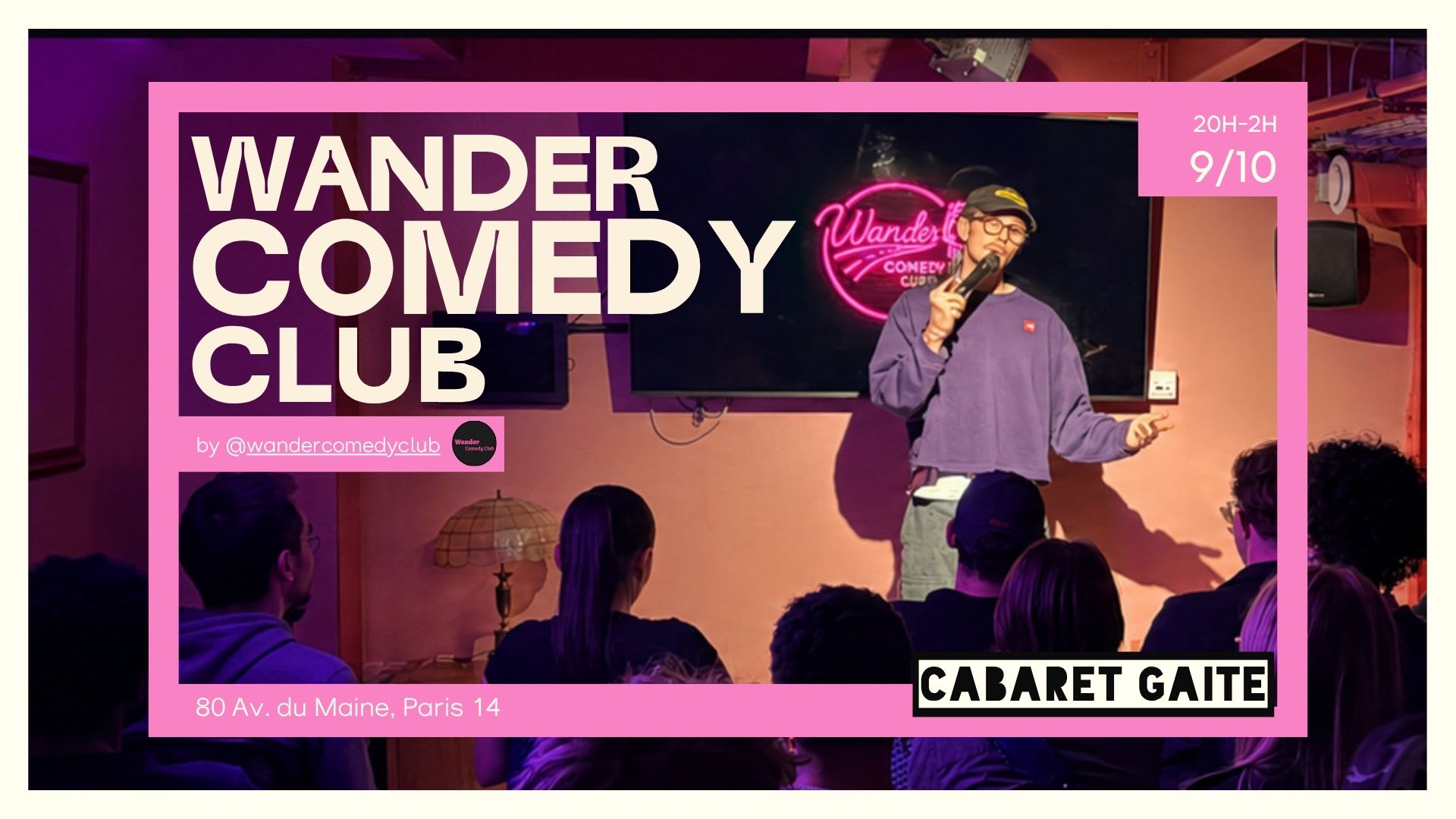 Wander Comedy Club X Dj Set Cover