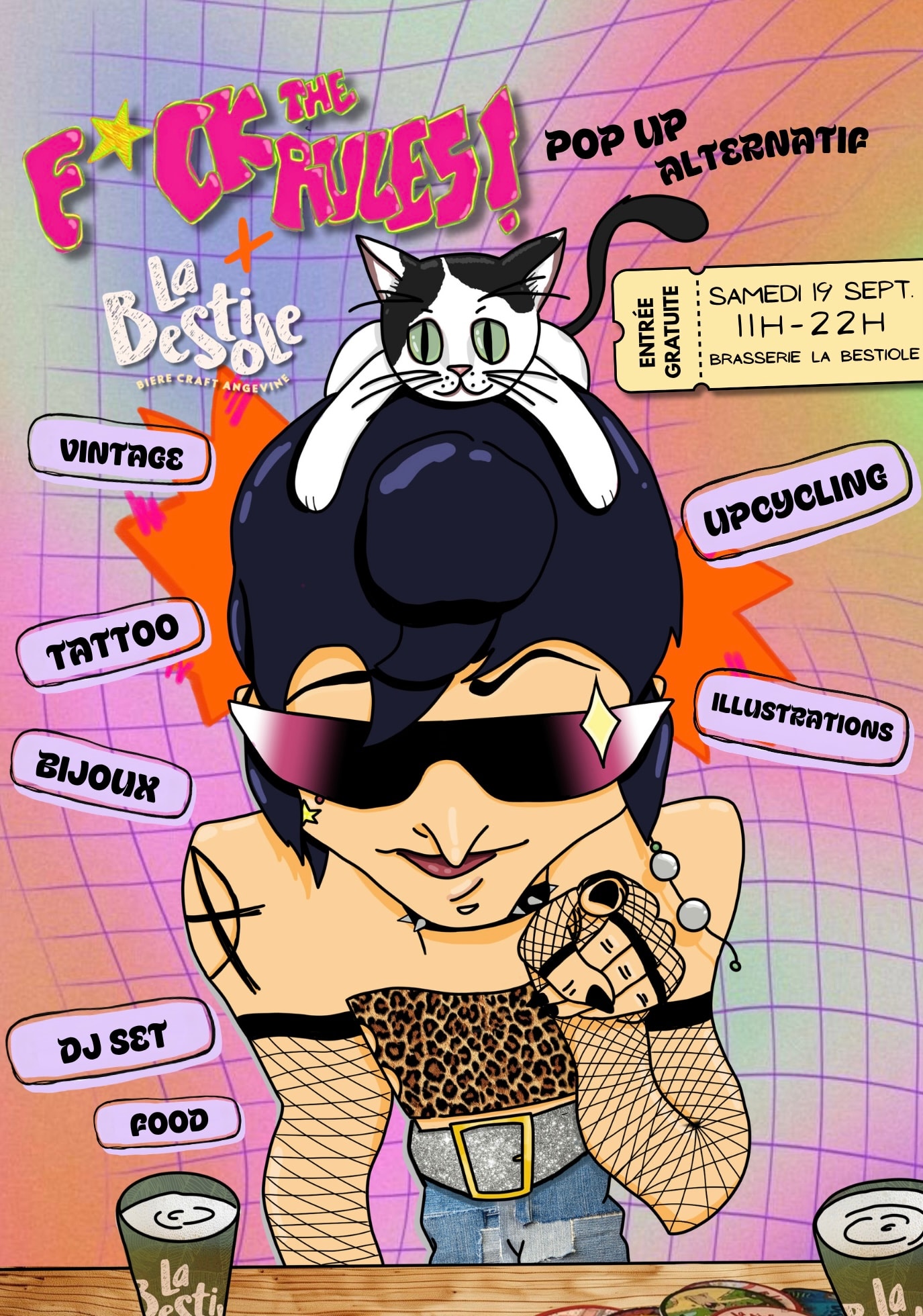 F*Ck The Rules X La Bestiole Cover