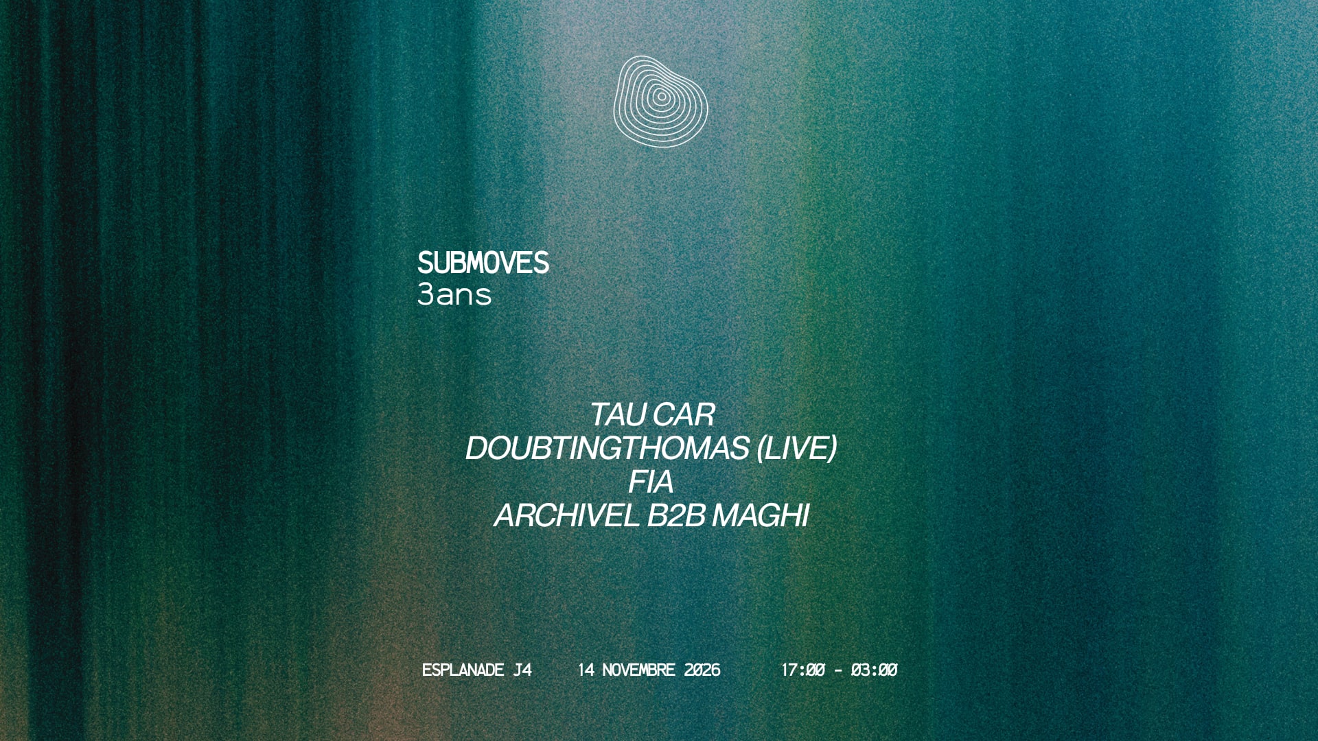 Submoves 3ans W/ Taucar,Doubtingthomas,Fia,Archivel & Maghi Cover