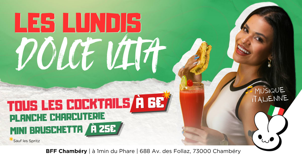 Les Lundis Dolce Vita Cover