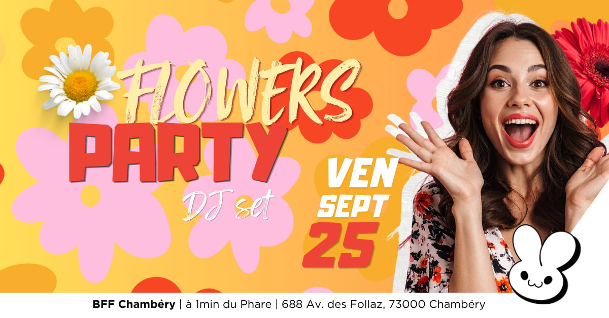 Flowers Party Cover