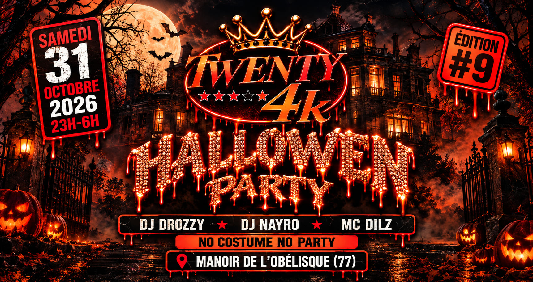 Twenty4k — Halloween Party Cover
