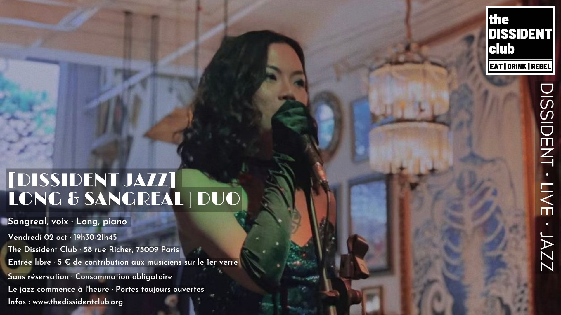 [Dissident Jazz] Long & Sangreal | Duo Cover