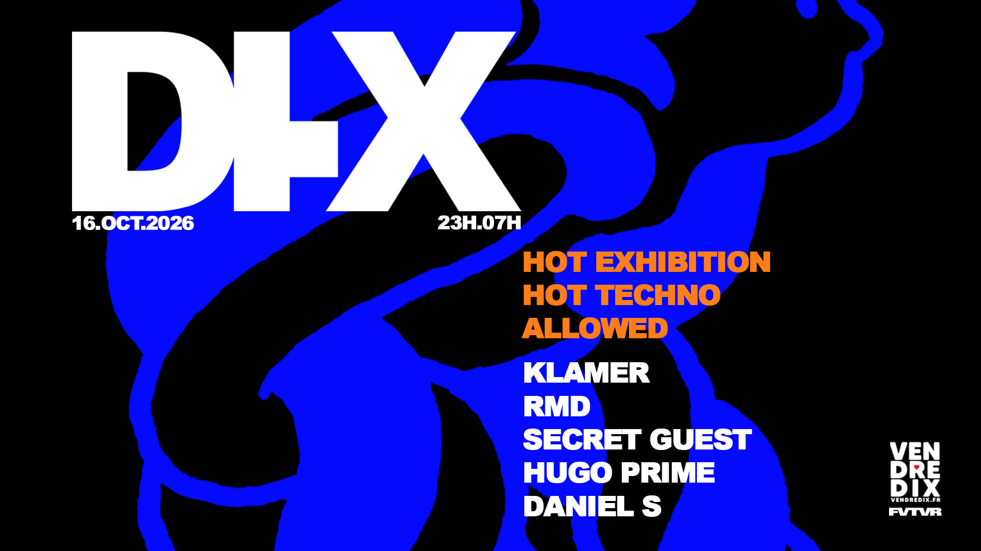 DI.X Hot Techno Session: Secret Guest, Rmd, Klamer ... Cover
