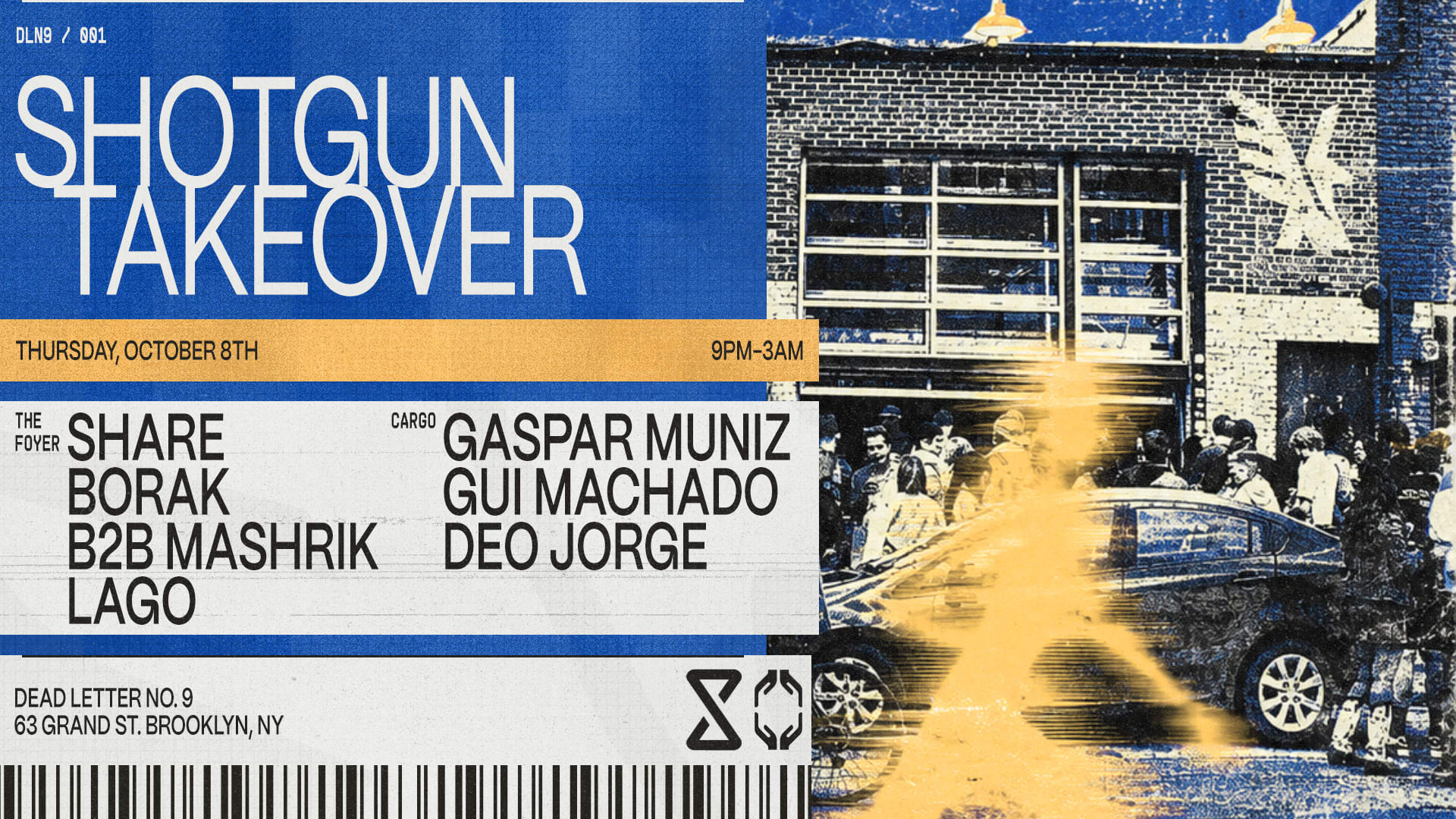 Shotgun Dead Letter N9 Takeover Cover