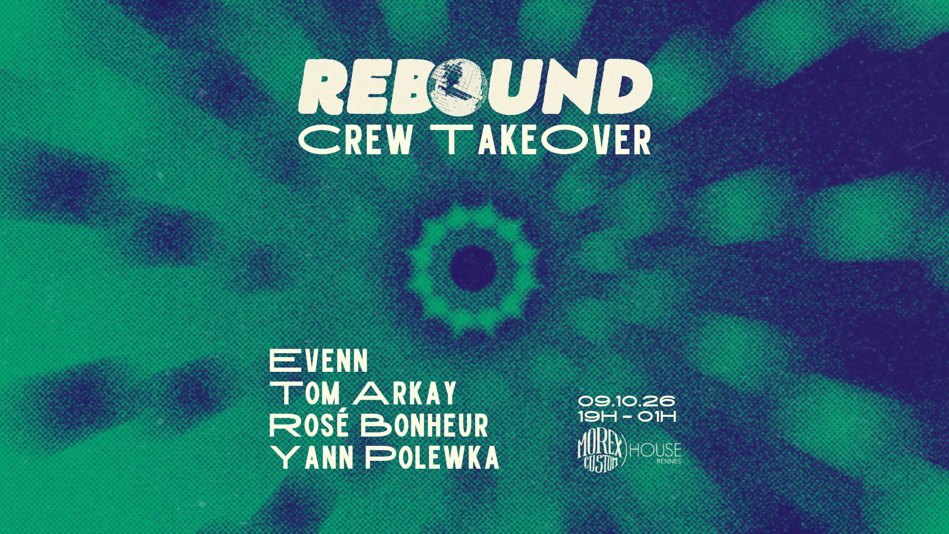 Rebound Crew Takeover - Morex Custom House Cover