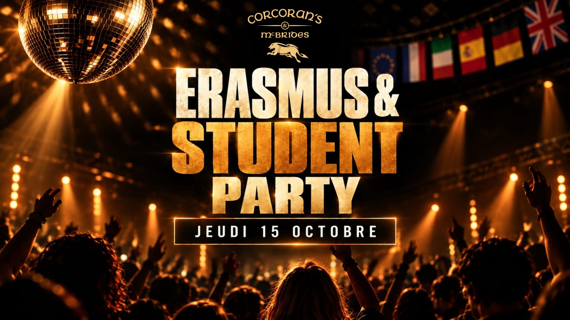 Erasmus & Student Party - 15.10 Cover