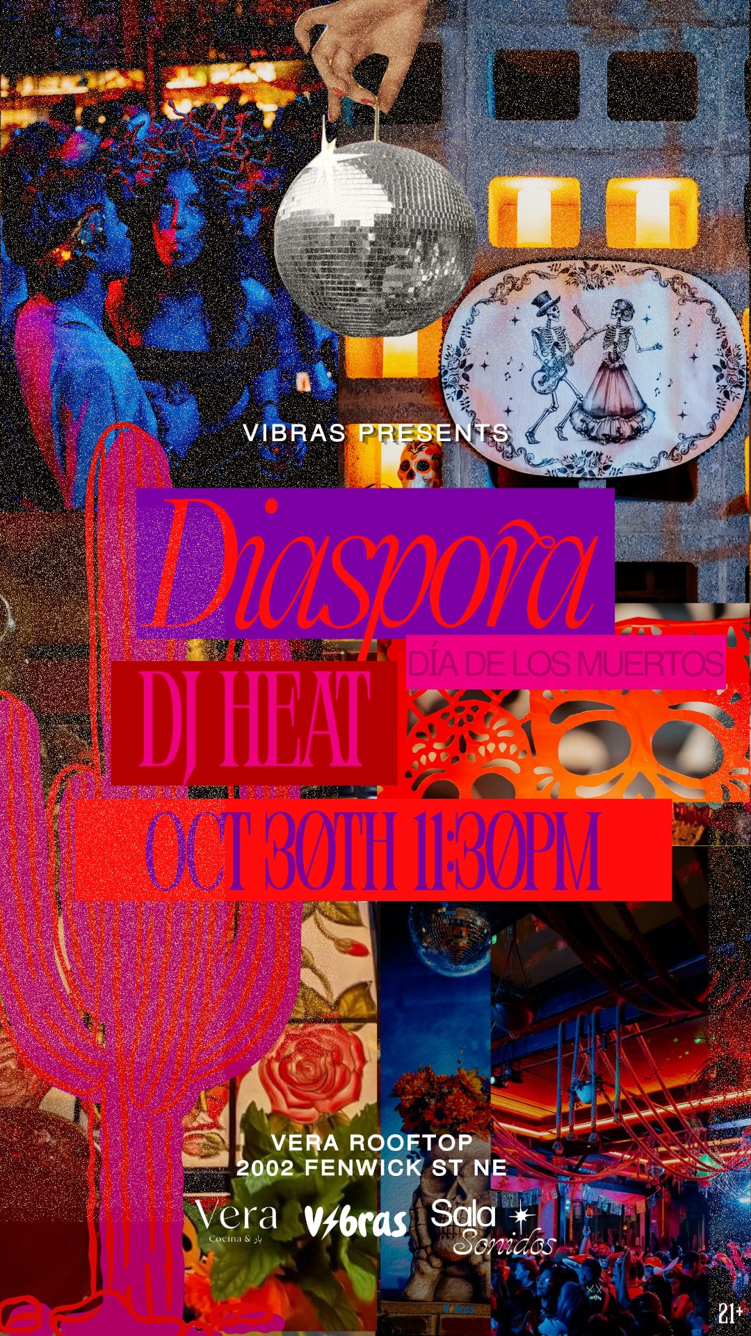 Vibras Presents: Diaspora X Dia De Los Muertos | 10.30.26 Cover