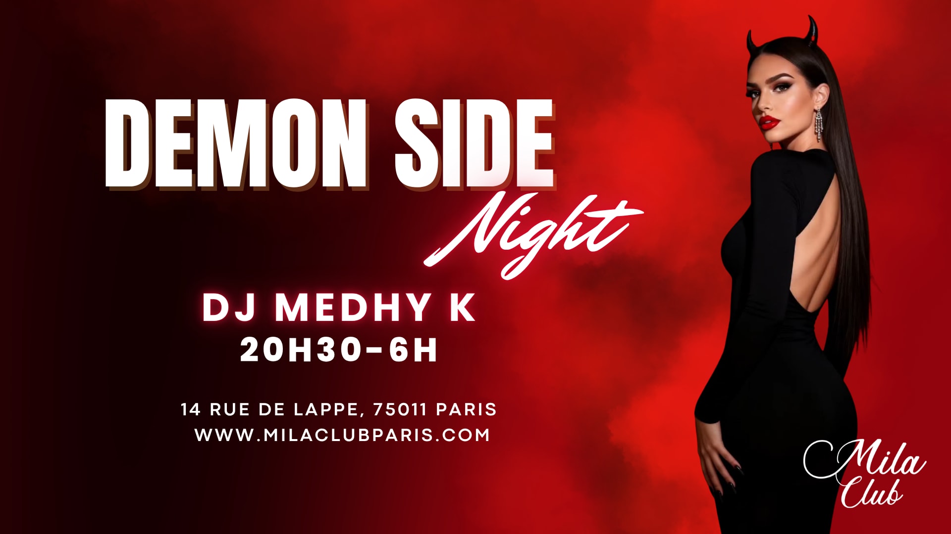 Demon Side - Mila Club Paris Cover