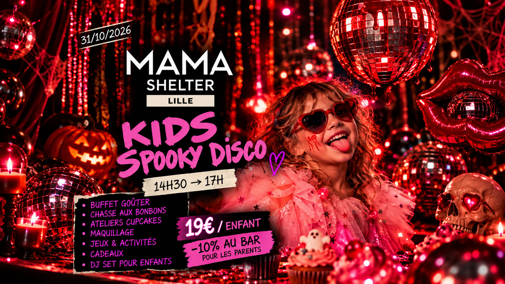Spooky Kids Party - Mama Murder On The Dancefloor Cover