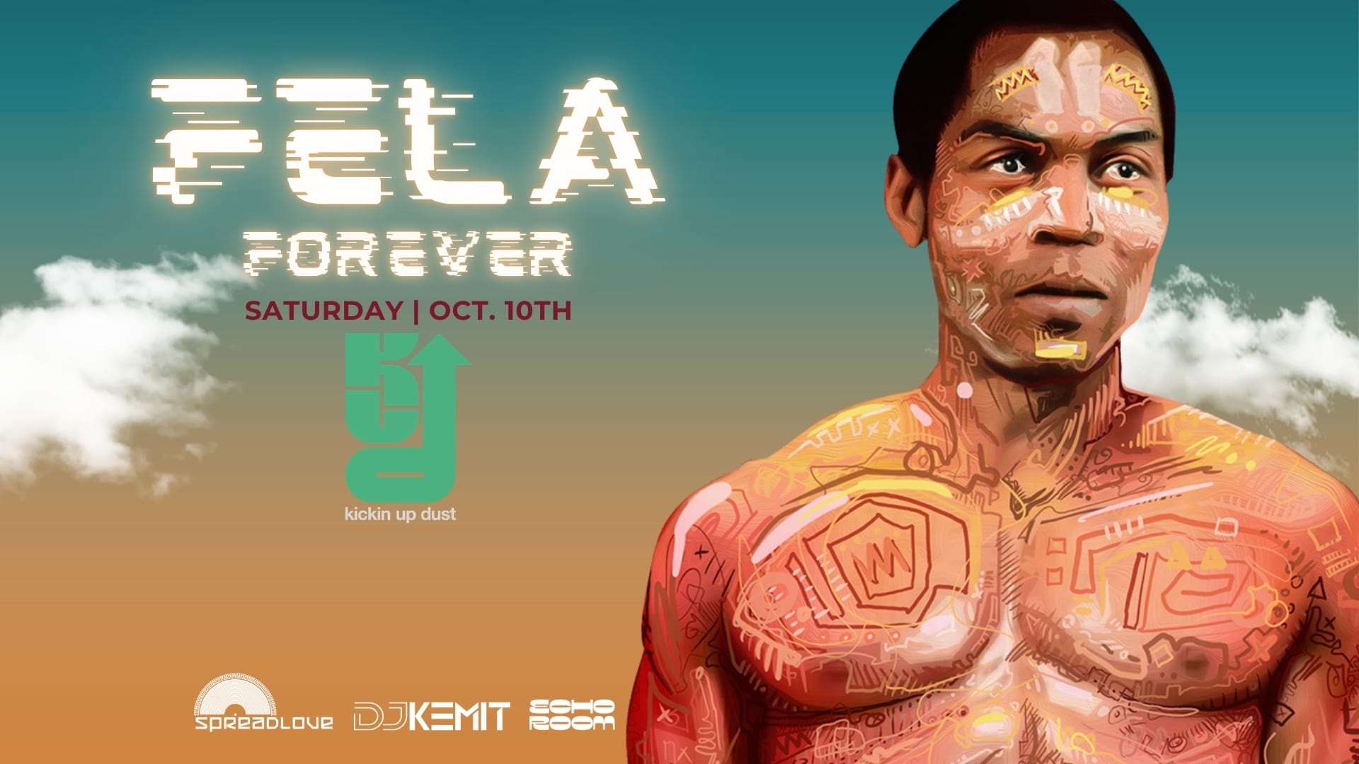 Spread Love Presents Kickin Up Dust | Fela Kuti Edition Cover