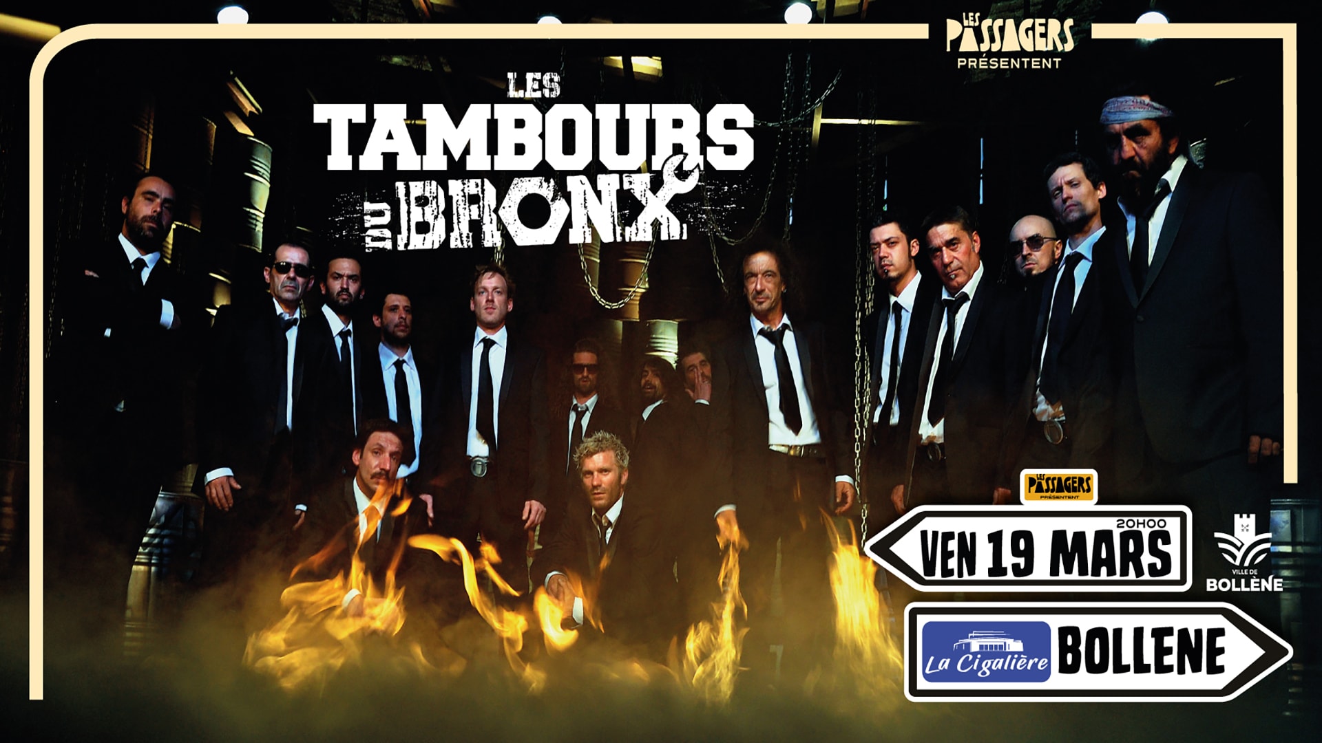 Les Tambours Du Bronx@Bollene Cover