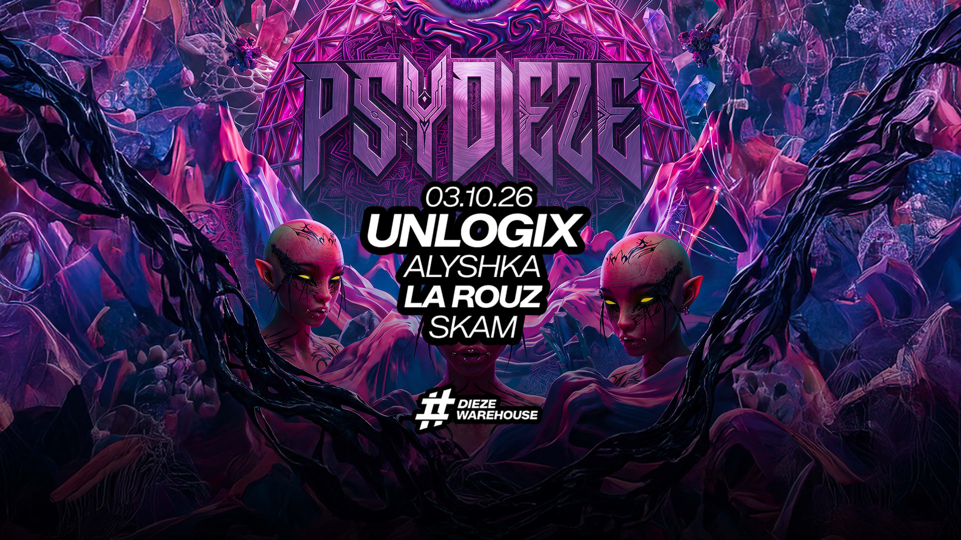 Psydieze : Unlogix And More... (Psytrance) Cover