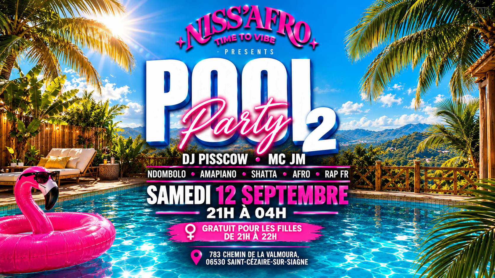 Niss’Afro : Pool Party 2 Cover