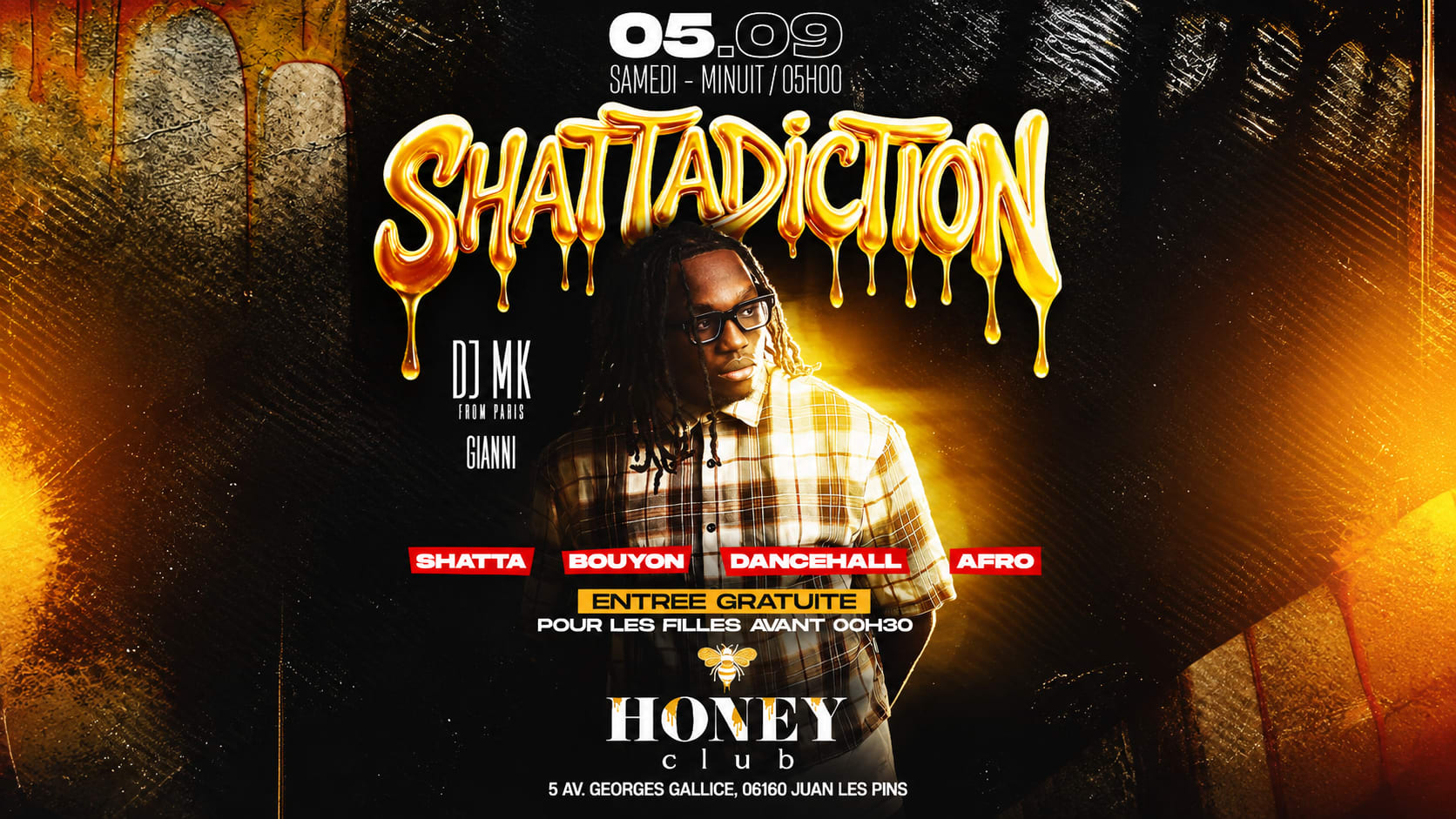 Honey Club : Shattadiction Cover