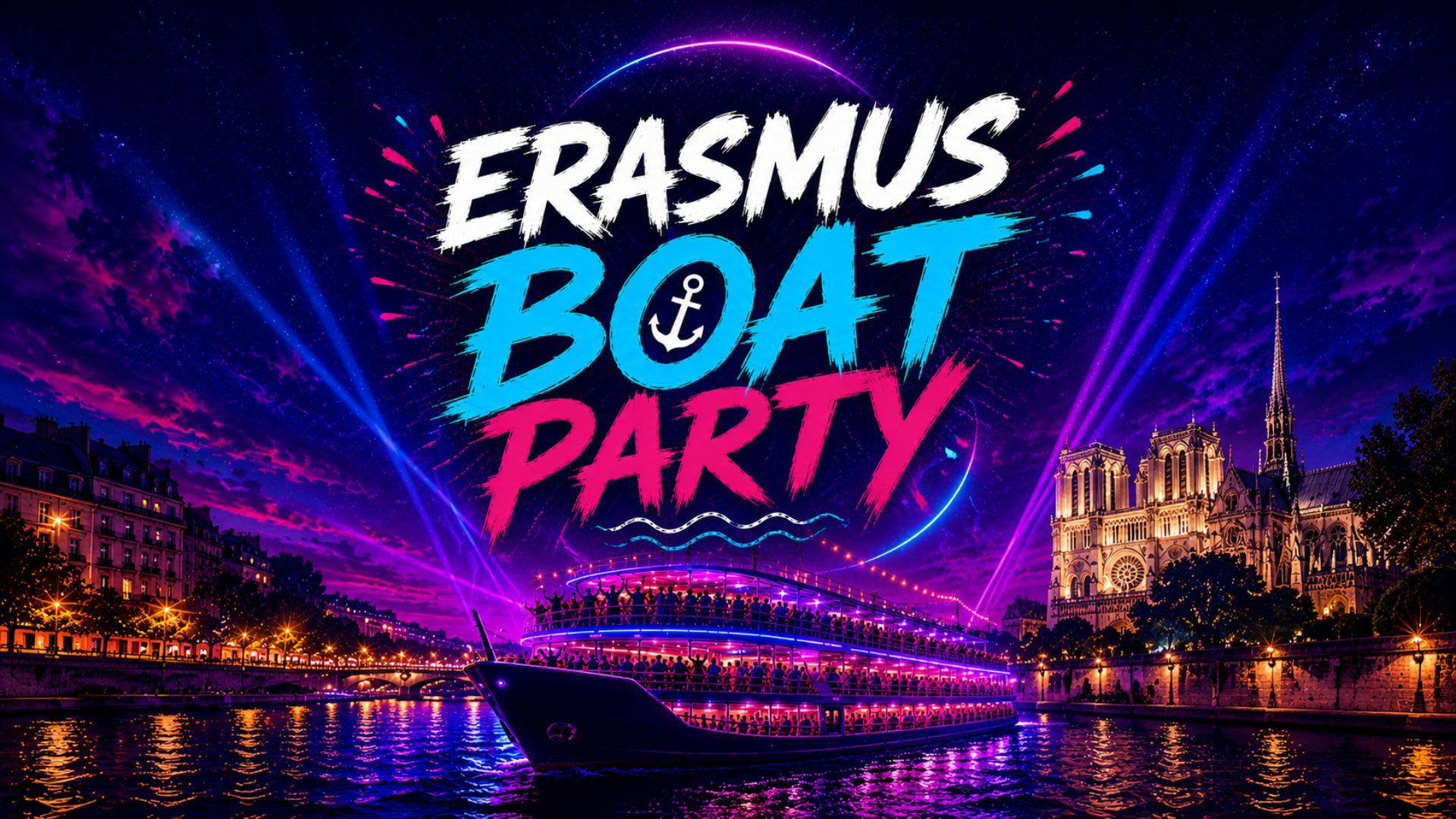 Erasmus Boat Party Cover