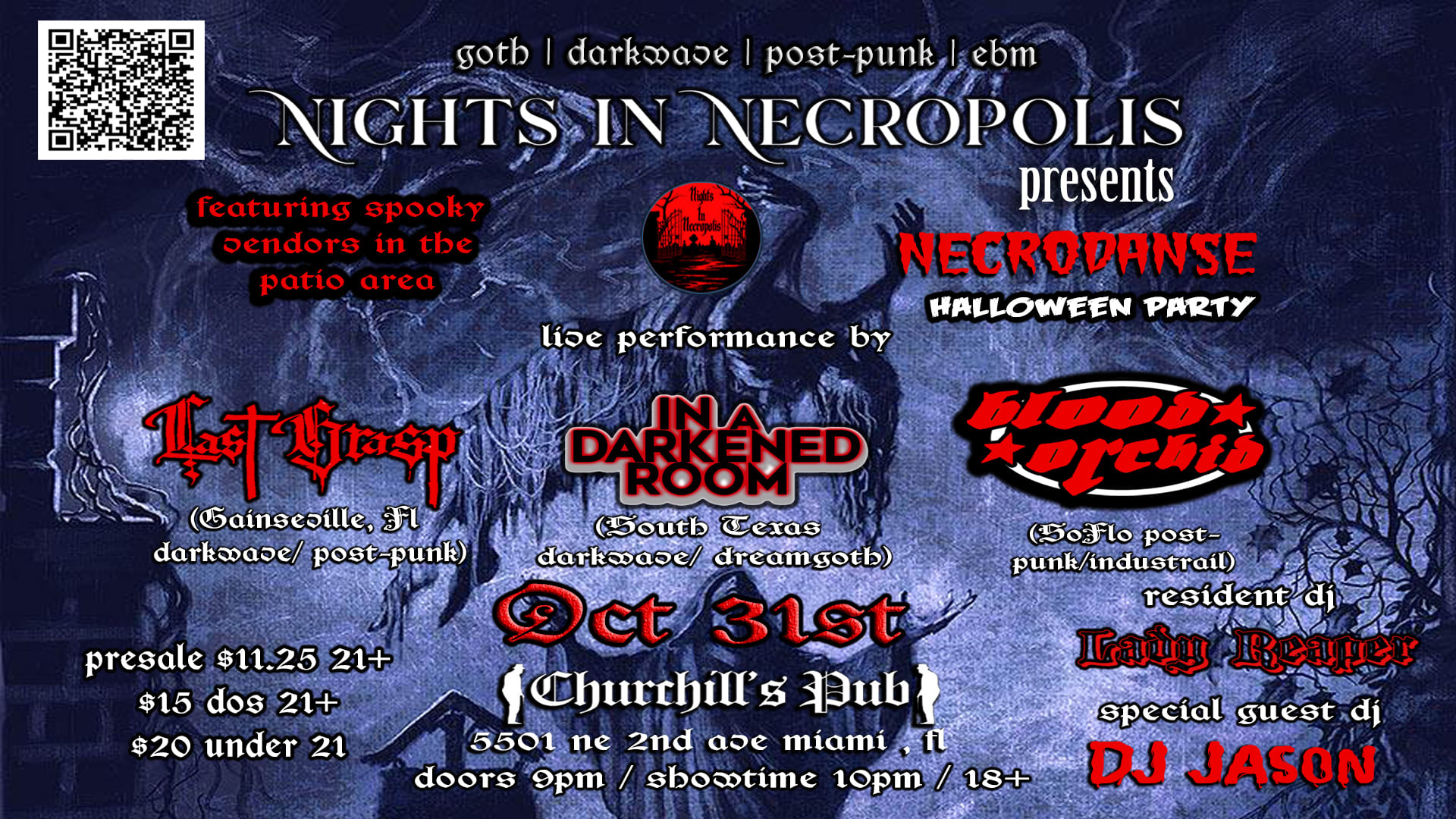 Nights In Necropolis Presents: Necrodanse Halloween Party Cover
