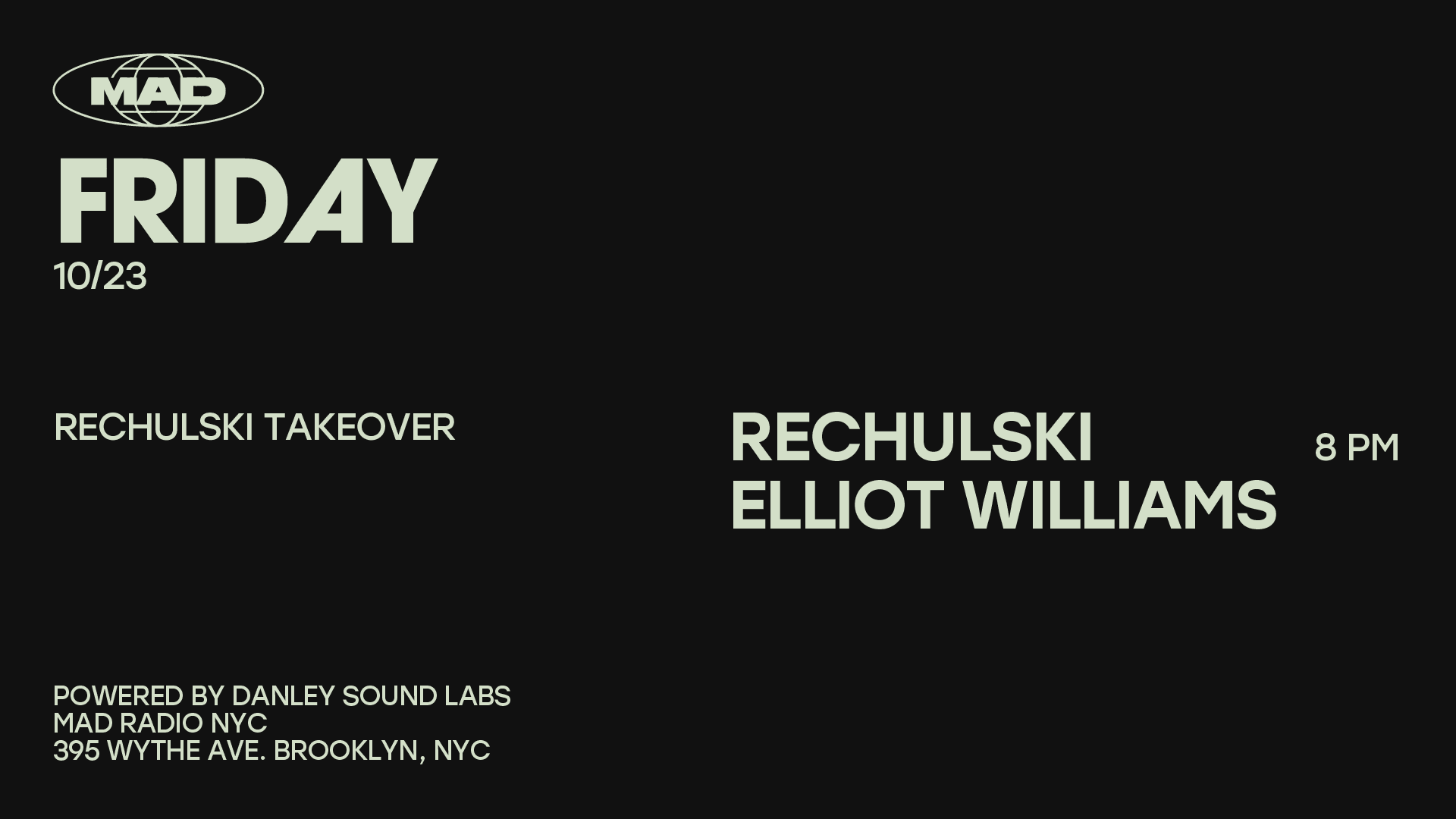 Rechulski Takeover: Rechulski / Elliot Williams Cover