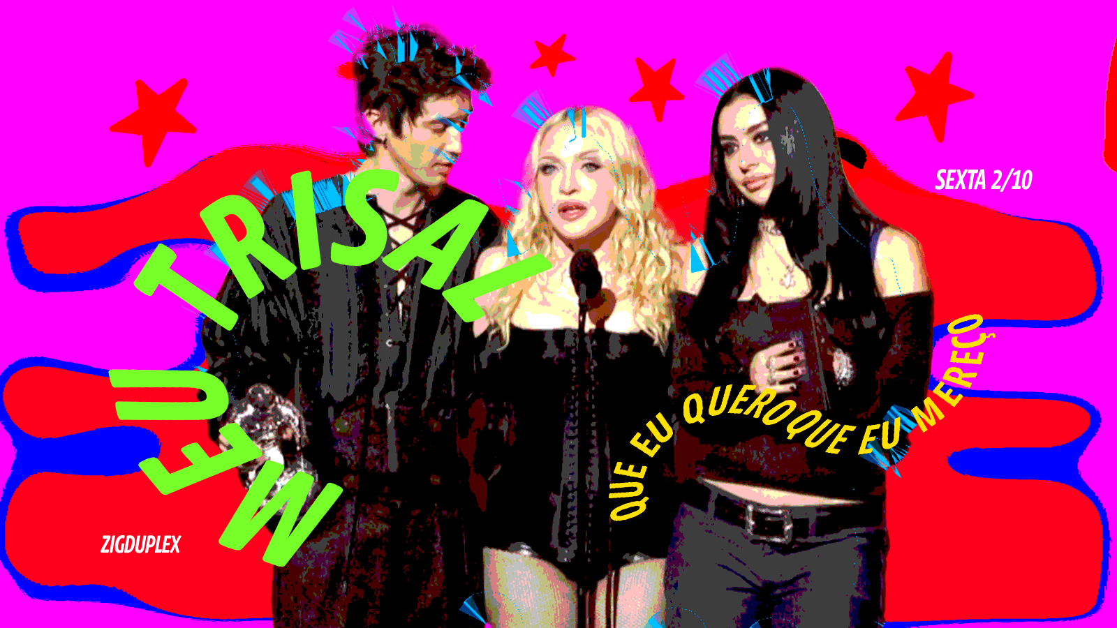 Meu Trisal: Madonna, Charli & Troye Sexta 2/10 Cover