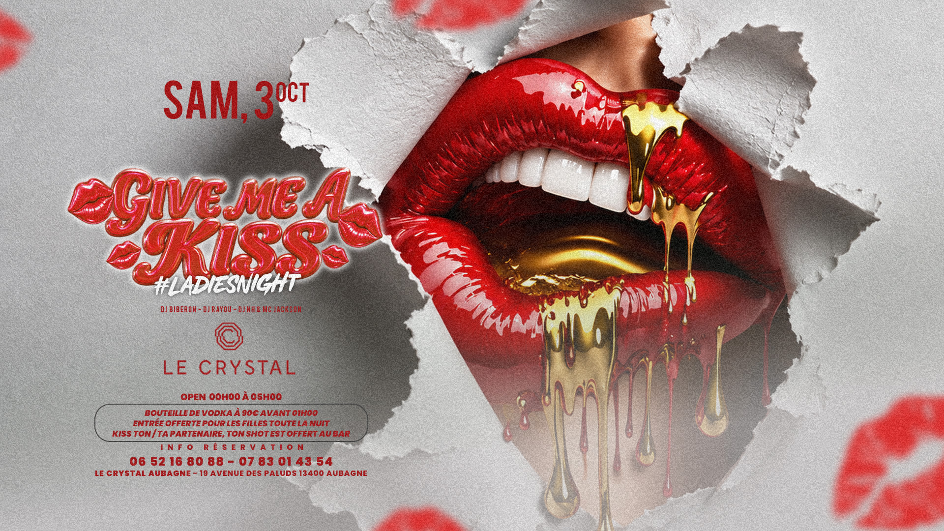 03/10 - Give Me A Kiss - Ladies Night Cover