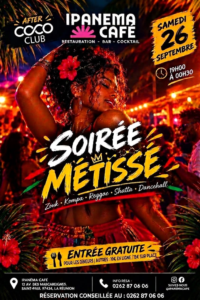 La Métissé 26/09 Cover