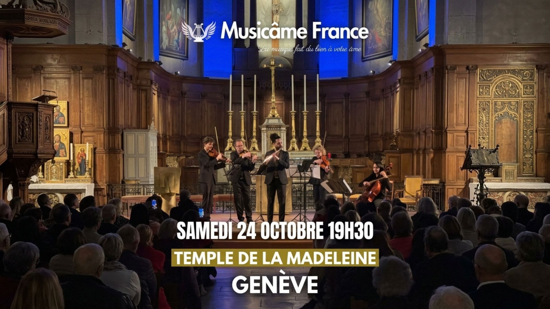 Concert À Genève : Ravel, Debussy, Mozart, Vivaldi, Bach, Cover
