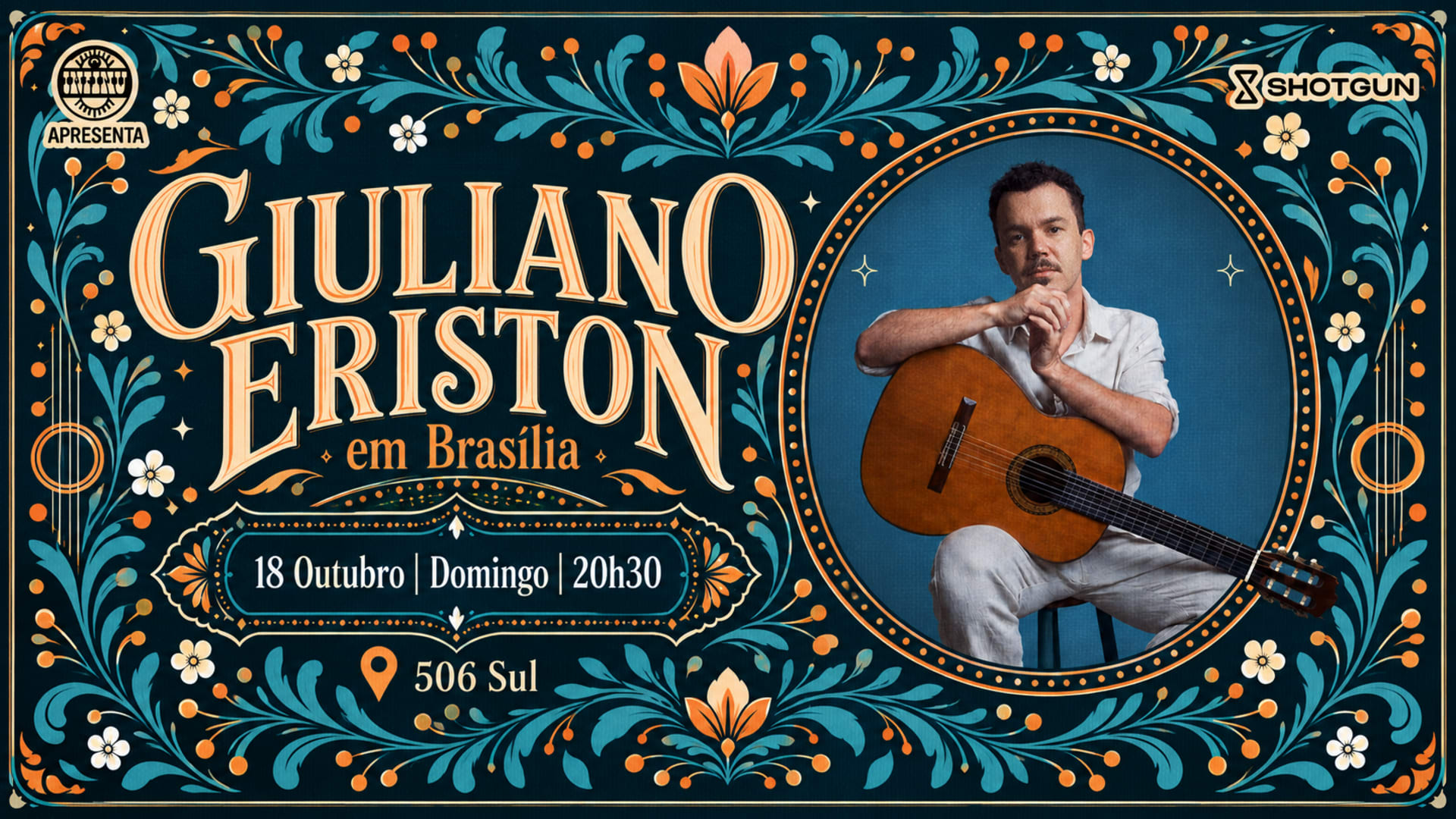 Infinu Apresenta Giuliano Eriston Em Brasília Cover
