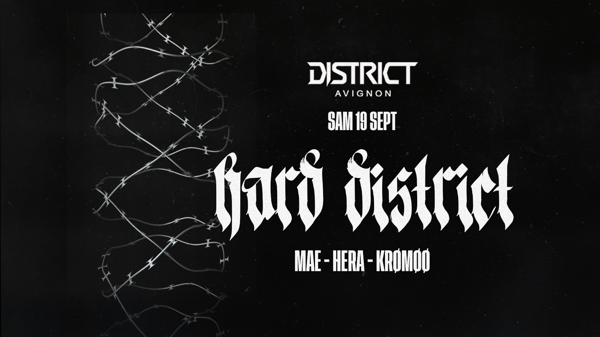 Hard District : Mae - Hera - Kromoo Cover